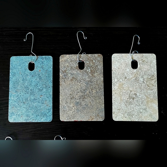 NEW Andy Warhol Handcrafted 3 Piece Christmas Ornament Set! - Picture 2 of 5